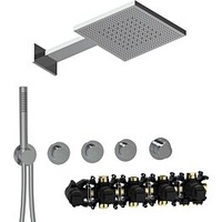 Herzbach MODUL7 PUSH Duschsystem, Thermostat, 70.703723.1.01,