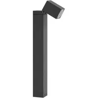 LINDBY Sockelleuchte Othil, 50 cm hoch, anthrazit, Metall
