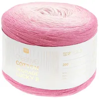 Rico Design Creative Cotton Dégradé Lucky 8, 200 g,