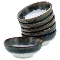CreaTable Dipschale Cascade grau 6-tlg.