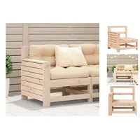 VidaXL Gartensofa Loungesofa braun