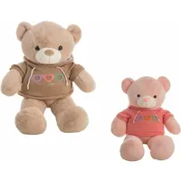 BigBuy Plüschbär Mati Sweater mit Kapuze 115 cm