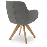 Musterring Stuhl Tavia 6092-47-929 Stoff Grau