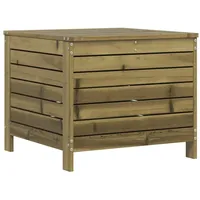 VidaXL Gartenhocker 62x63,5x53,5 cm Kiefernholz Imprägniert