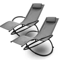 LACESTONE Relax Liege Liegestuhl Gartenliege Sonnenliege Klappsessel Relaxliege Schaukelliege
