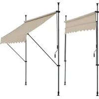 Pro.tec Klemmmarkise Stem 350x120x220-309 cm Sandfarben