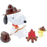 HCM Crystal Puzzle - Snoopy Camping