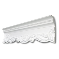 Decosa Zierprofil G39, weiß, 58 x 140 mm, Länge: