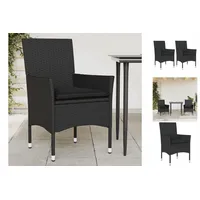 VidaXL Gartenstuhl mit Kissen 55 x 65 x 23,5