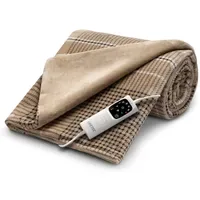 Imetec Adapto Elegance, Heizdecke, Wärmedecke, 180x140 cm, weicher Stoff,