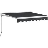 Outsunny Markise Aluminium, Polyester