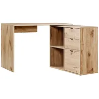 Mokebo Eckschreibtisch Eiche, 112x77x54 cm, Arbeitszimmer, Schreibtische, Eckschreibtische