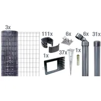 GAH Alberts Alberts Fix-Clip Pro mit Einschlaghülsen, 153 cm