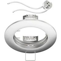 Ledscom.de Deckeneinbaurahmen Circ 2er Pack Aluminium grau