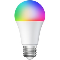 Ledscom.de E27 LED RGB Leuchtmittel, A60, warmweiß - kaltweiß