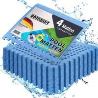 Bonsport Pool Matten, blau