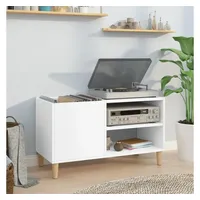 VidaXL Plattenschrank Weiß 84,5x38x48 cm Holzwerkstoff