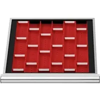 Stier Schubladeneinteilung Muldenplatten BLH 50 mm Innenmaß 500x450 mm