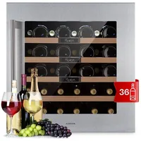 Klarstein Vinsider 36 Built-In Uno Einbau-Weinkühlschrank 36 Flaschen 92