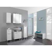 Saphir »Quickset 312 5-teilig, Waschbeckenunterschrank und LED-Spiegelschrank«, (Set, 5