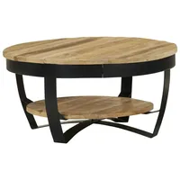 VidaXL Couchtisch Raues Massives Mangoholz 65x32 cm