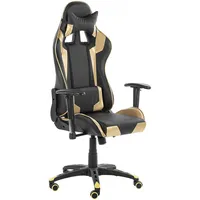 Beliani KNIGHT Kunstleder Gold