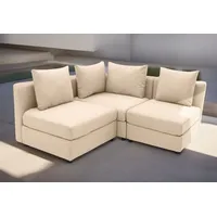 DOMO collection Ecksofa DOMO COLLECTION "Solskin, individuell erweiterbar/kombinierbar L-Form",