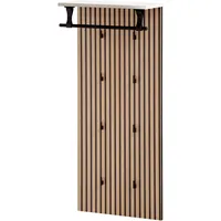 Schildmeyer MÖBELPARTNER Wandgarderobe Loft 157121 eiche Holz 8 Haken