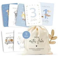 MeinBaby123 MeinBaby123® Meilensteinkarten "Dein erstes Jahr" | Meilenstein Karten