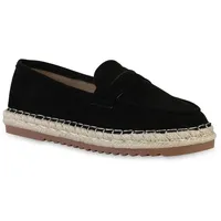 VAN HILL 841129 Espadrille Schuhe schwarz 37 EU