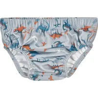 Playshoes Windelhose Dino allover blau,