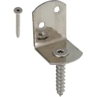 GAH Alberts Flechtzaunhalter L-Form 32 mm x 38 mm