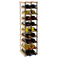 Proregal Weinregal VINOTECA MOD Metal HxBxT 92,5x22,5x24,5cm | 2x9