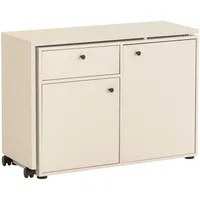 Schildmeyer Kommode und Schreibtisch Lovund 701950, cremebeige, 104,6 x