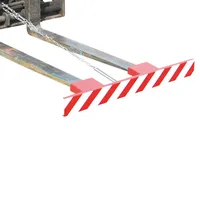 Bauer Südlohn Gabelzinkenschild GZS, lackiert, Feuerrot