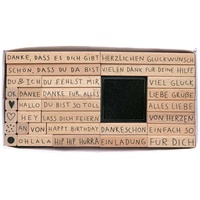 Rico Design Stempelset Text, Deutsch