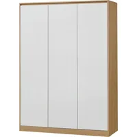 [en.casa] Kleiderschrank Bastheim 176x120x52 cm 4 Fächer