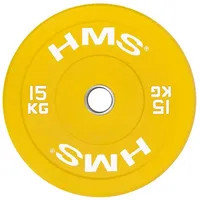 Hms fitness CBR Hantelscheibe Olympisch 15 kg gelb