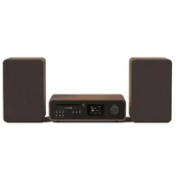 Pure Classic Stereo Coffee Black/Walnut
