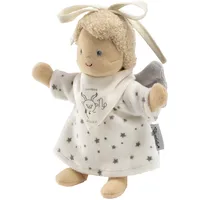 Sterntaler Spielpuppe zum Aufhängen, Schutzengel mit Halstuch, Motivdruck Sternzeichen