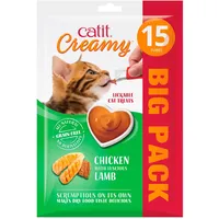 Catit Creamy flüssigkeitsspendende Leckpaste für Katzen mit Huhn und