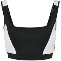 URBAN CLASSICS Color Block Sport-bh Black / White S
