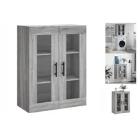 VidaXL Wandschrank Grau Sonoma 69,5x34x90 cm