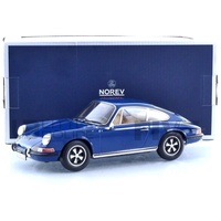 NOREV - Porsche 911 S 1969 Blue 1:18 Miniatur,