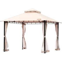 Vevor Terrassenpavillon Pavillon Faltpavillon 295x295cm für 6-8 Personen