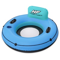 BESTWAY Schwimmring mit Rückenlehne White Cap Rider Hydro-Force