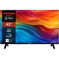 Telefunken 43 Zoll Fernseher/TiVo Smart TV (Full HD, HDR,