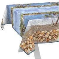 ANRO Wachstuch-Tischdecke Tischdecke abwaschbar Wachstuch Garten-Tischdecke Outdoor Indoor 220x140cm