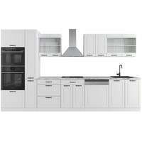 Vicco Küchenzeile R-Line, 350 cm mit Hochschrank, ohne Arbeitsplatte