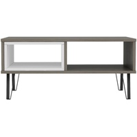 Livetastic Couchtisch 'Mendoz', Eiche dunkel, Weiß,